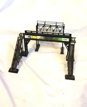 2805-149 Plasticville Cross-over Bridge Ho Scale 2805-149 Plasticville Cross-over Bridge Ho Scale