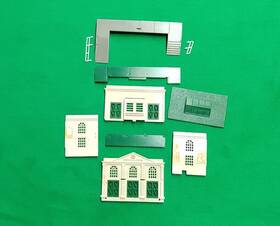 2900 Plasticville Vintage Pasticville Ho Union Station #2900 With Box