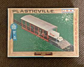 2920 Plasticville Usa Ho Gauge Piggyback Trailer Terminal #2920