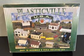 49002 Plasticville Bachmann O-scale 3 Three Autumn Shade Trees Sealed Box Read