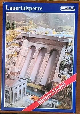 Pola 003261006190 Ho Scale #619 Lauertal Dam Building Kit