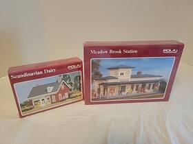11535 Pola 11551 Lot Of 2 Vtg Ho Kits 1 Scandinavian Dairy # Both Sealed