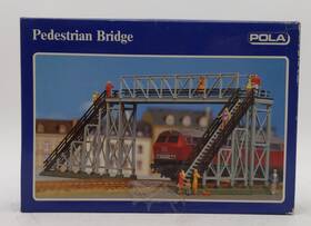 11706 Pola Ho Scale Pedestrian Bridge Plastic Model Building Kit Ln/box