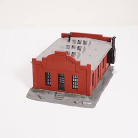 11811 Pola Vintage Ho Scale Machine Factory Pre Built Model Train Building