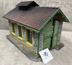 33890 Pola G Gauge Locomotive Engine Shed Building Scale Lgb Piko Ln Complete