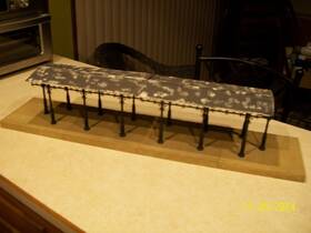 Built-ex-c-8-nice-31 Pola G Scale # 908 Station Platform Inch Lx7hx7w-base Solid