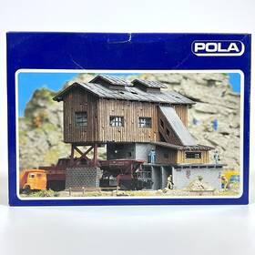 N250 Pola 250 Quarry Ballast Works Rail Depot Model Building Kit N Scale