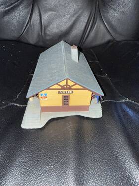 Wtf76 Pola Vintage Ho Scale Arlee Passenger Station