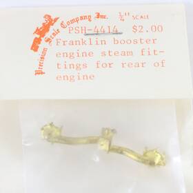 Psh-4414 Precision Craft Franklin Booster Engine Steam Fitting Rear Of 1/4 Inch