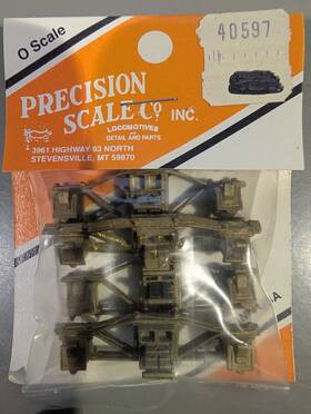5ft-6 Precision Scale Co. 40597 O Sideframes Archbar Trucks Inch Wb