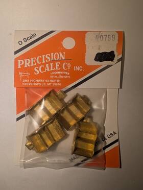 40799 Precision Scale Co. O Brass Castings Steps For Wood Caboose 4