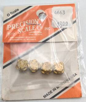 4663 Precision Scale Co. Company O Rolling Bearing Journals 4 Pcs