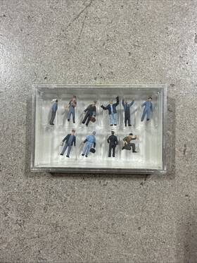 1010249 Preiser Ho Roundhouse Figure Set Of 10