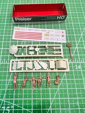 10107 Preiser Ho Scale Recreation And Sports - Nudist Sunbathers Complete Mib 10107 Preiser Ho Scale Recreation And Sports - Nudist Sunbathers Complete Mib