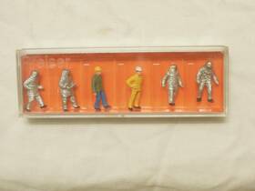 1010064 Preiser 10220 Ho #1010064 Blast Furnace Crew Nib
