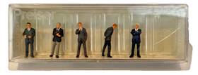 10380 Preiser Ho Original Businessmen Pack Of 5 Missing 1 87 Scale #10380