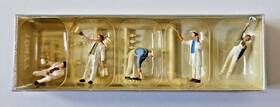 10477 Preiser Ho Scale Set Of 5 Painters In Original Box
