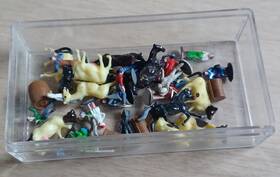 14008 Preiser Mini-figures Mixed Lot Railroad Platform Passengers Figures Ho Scale