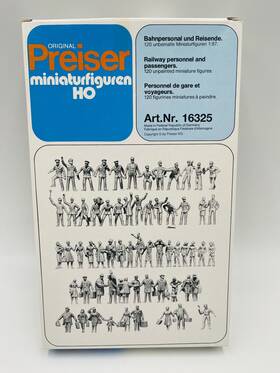 16325 Preiser Inch Railway Personal And Passengers 126 Ho Scale Unpainted Miniatures 16325 Preiser Inch Railway Personal And Passengers 126 Ho Scale Unpainted Miniatures
