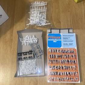 16337 Preiser Ho Scale 1 87 Unpainted Figures - Passengers And Passers-by Model #16337