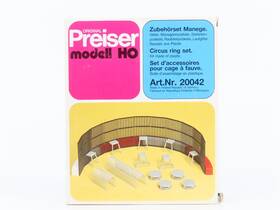 20042 Preiser Ho 1/87 Scale Kit #20042 Circus Ring Set