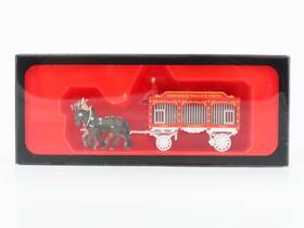 22153 Preiser Ho Great Circus Train Hagenbeck-wallace Horse-drawn Animal Wagon 22153 Preiser Ho Great Circus Train Hagenbeck-wallace Horse-drawn Animal Wagon