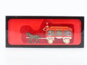 3-arch Preiser 22158 Ho Circus Jaeger Horse-drawn Animal Cage Wagon With 2 Horses 3-arch Preiser 22158 Ho Circus Jaeger Horse-drawn Animal Cage Wagon With 2 Horses