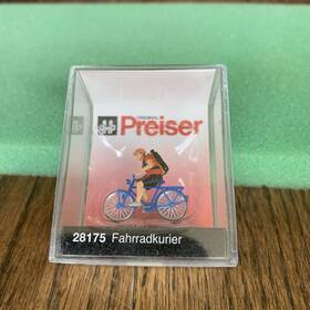 28175 Preiser Ho Bicycle Courier Unopened