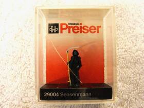 29004 Preiser Grim Reaper - Ho Scale #29004 Nice Condition ...cracked Case