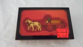 30426 Preiser Water Tender Of The Firebrigade Around 1900 With Figures Horses Ho