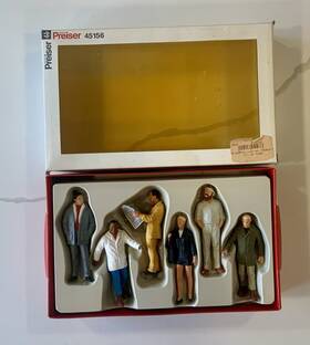 45156 Preiser 45051 1 22 5 Scale Passengers For Lgb - City Passers-by Figures G