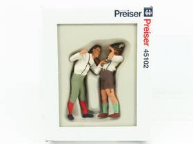 45102 Preiser G 1/22.5 Scale Inch A Bavarian Exchange Of Views Figures 2-pack 45102 Preiser G 1/22.5 Scale Inch A Bavarian Exchange Of Views Figures 2-pack