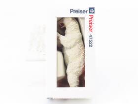 47522 Preiser G 1/25 Scale Elastolin Polar Bear Standing Upright Figure