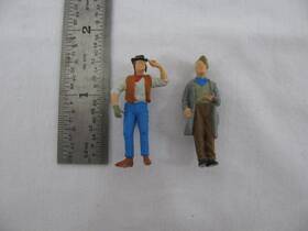 65342 Preiser O Scale People Track Maintenace Worker Male Figures Lot H Vg