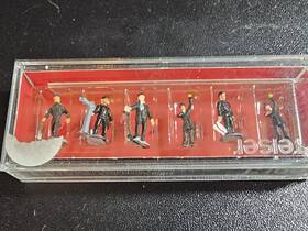 79010 Preiser N #79010 Railroad Personnel Workers People Figures Layout