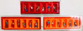 79027 Preiser Lot Of 3 - N Scale Young Travelers And Workers 1 160