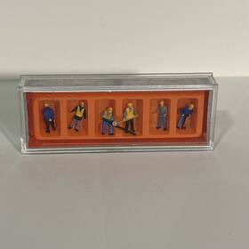 79035 Preiser N Scale Railroad Personnel Track Maintenance