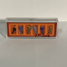 79096 Preiser N Scale Railroad Personnel Track Maintenance Workers