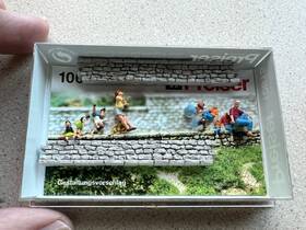 Pr10615 Preiser 10615 On The Wall Ho Gauge Figures