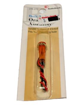272-331c Radioshack Radio Shack Orange Led Assembly 9/32 Inch Hole Pack Of 2 12vdc 15ma 276-272 Nos 272-331c Radioshack Radio Shack Orange Led Assembly 9/32 Inch Hole Pack Of 2 12vdc 15ma 276-272 Nos