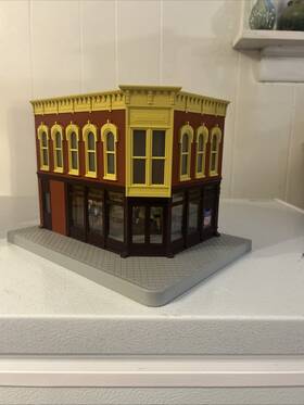 30-90062 Rail King/mth Union Pacific Ticket Office Corner Building Os-112