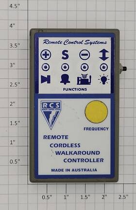 Rcs-200rcx Remote Control Systems Rcs Cordless Walkaround Controller