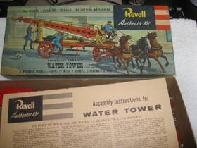 H-706 Revell 169 Vintage H 706 American La France Water Tower Kit Unused Nos In Box