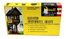 T-9006 Revell Vintage Ho Elevated Watchmans Shanty Kit 1960