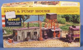 T-9030 Revell 129 Ho Vintage Sand And Pump House
