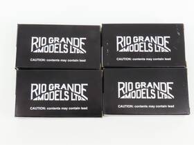 3016-mh Rio Grande Models Lot Of 4 Ho Scale Scenery Kits - Compressors Fuel Car Tanks And Hoist