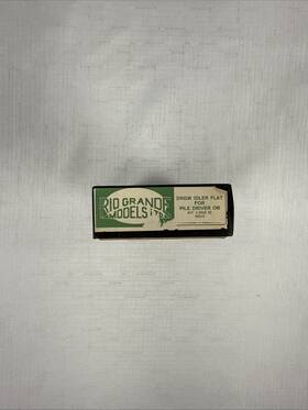 3025-id Rio Grande Models Hon3 Scale Drgw Idler Flat For Pile Driver Kit #3025id