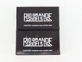 3073-gc Rio Grande Models 3069-ab Lot Of 2 Ho Scale Kits Log Bunks And Gas Car Load