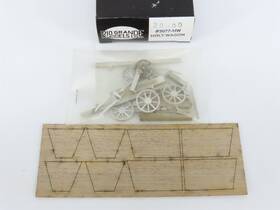 3077-hw Rio Grande Models Ho 1/87 Scale Ltd. Kit Holt Wagon