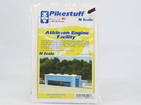 541-8008 Rix Products N 1/160 Scale Pikestuff Atkinson Engine Facility Building Kit
